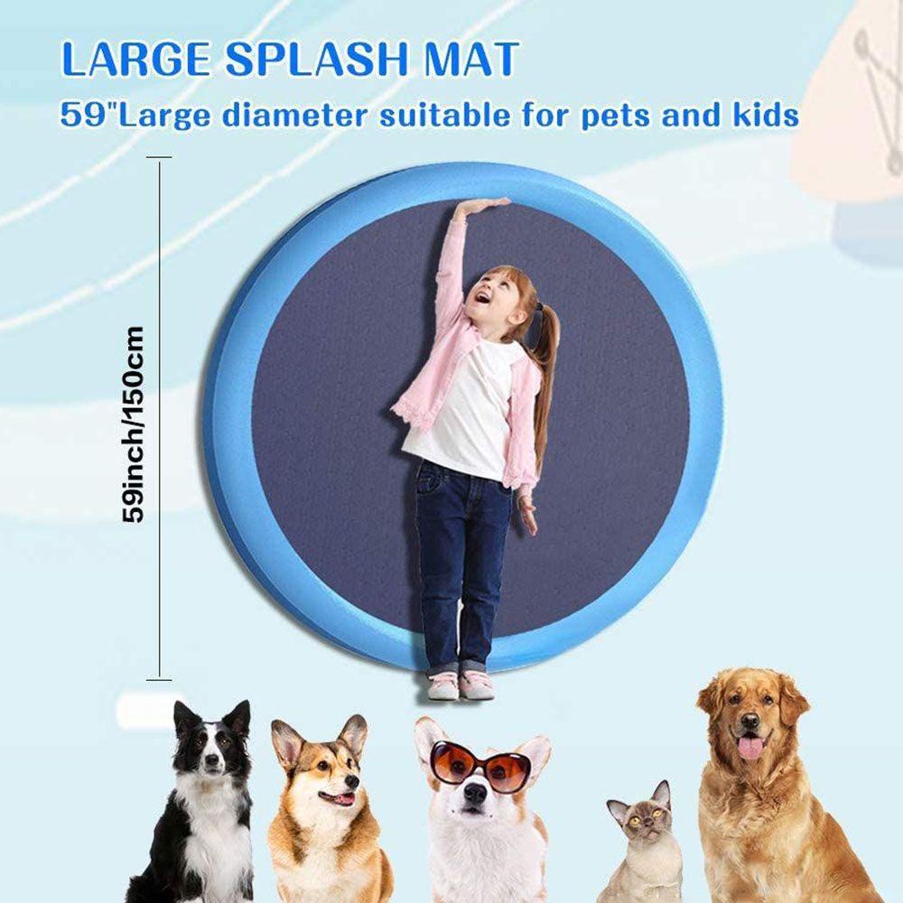 Tấm Phun Nước Bền Thân Thiện Với Môi Trường Cho Thú Cưng