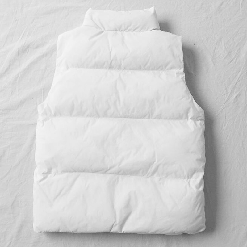 Áo Khoác Phao Sát Nách Đệm Cotton Cổ Đứng Size Lớn S-3xl Thời Trang Hàn Quốc Cho Nữ | BigBuy360 - bigbuy360.vn