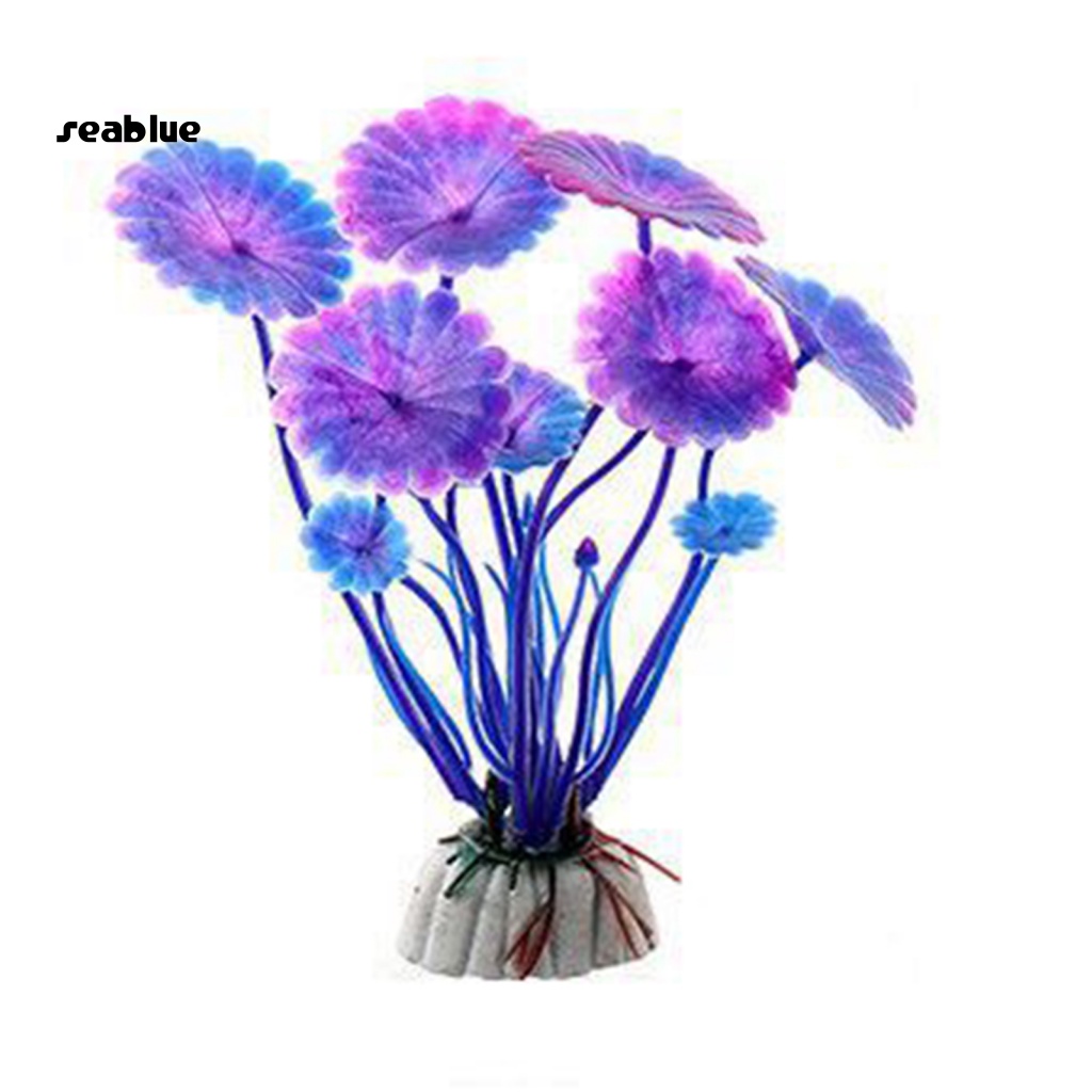 Bộ 10 Cây Cảnh Giả Trang Trí Bể Cá