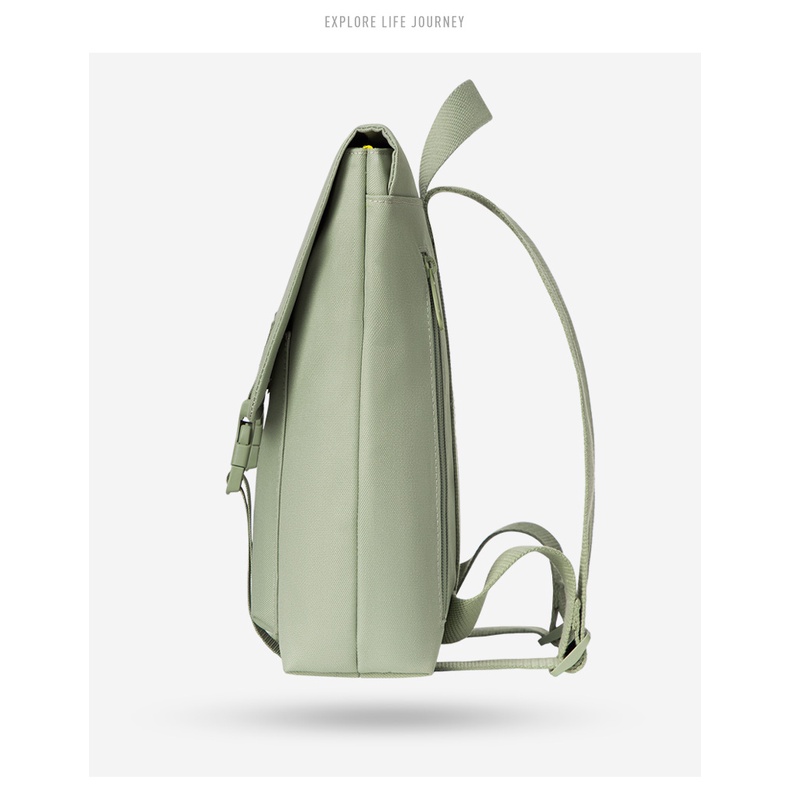 MAH OLI Ba lô máy tính xách tay dành cho nữ thiết kế nguyên bản màu xanh lá cây xương rồng