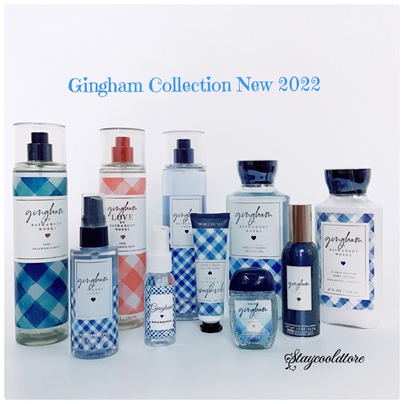 ✨🌸[BILL Mỹ] Xịt thơm GINGHAM Body Mist Bath & Body Works