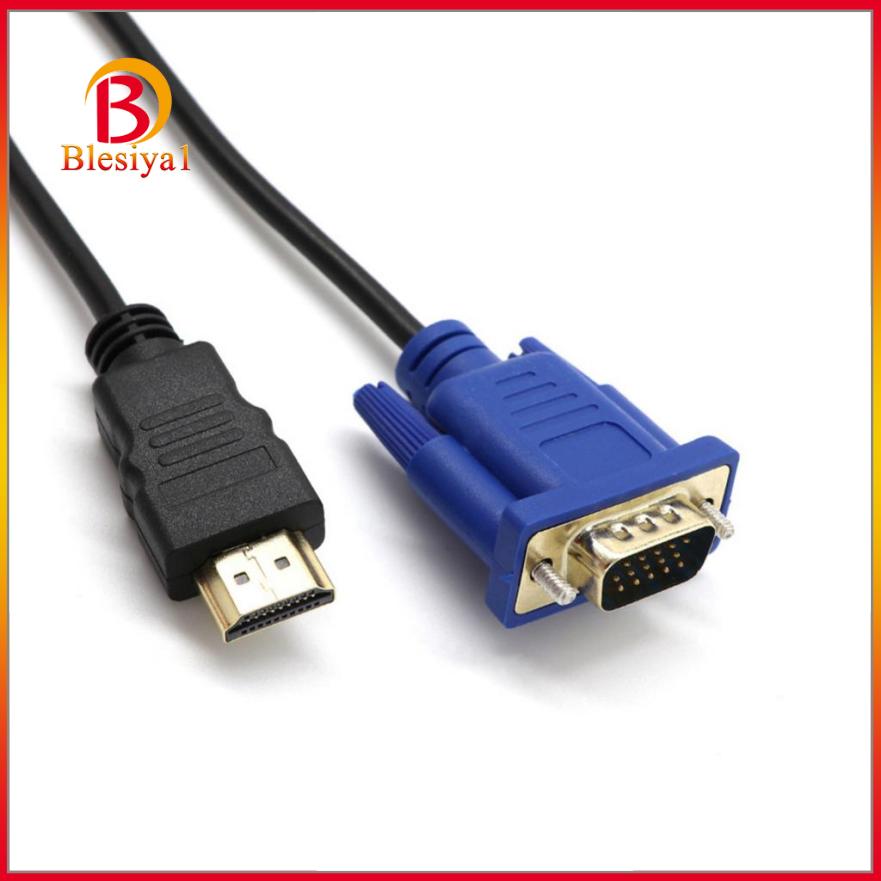 (Hàng Mới Về) Cáp Chuyển Đổi Từ Hdmi Sang Vga 1080p 5m Hiệu Quả