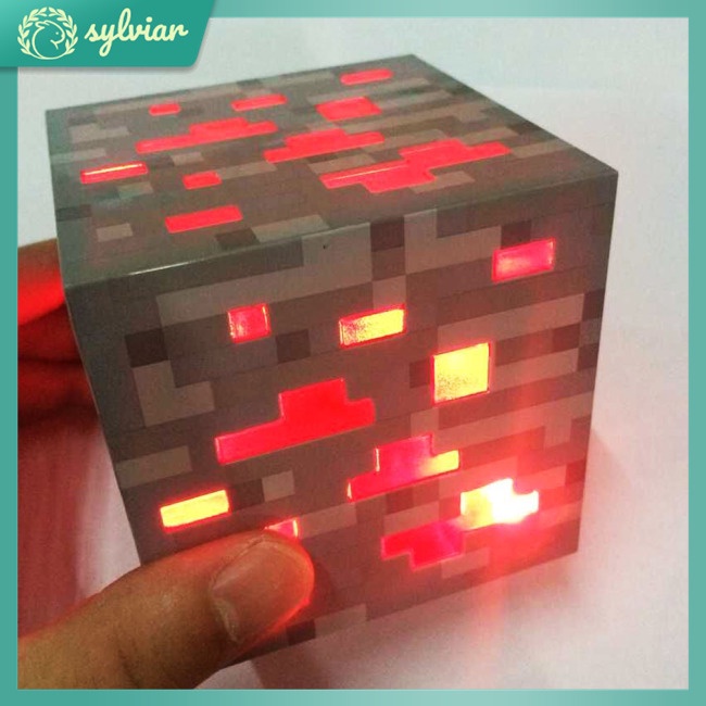 Đèn LED Hình Vuông Họa Tiết Minecraft Độc Đáo Làm Quà Tặng Giáng Sinh