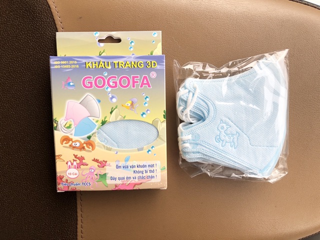 Khẩu trang em bé Gogofa 4 lớp | BigBuy360 - bigbuy360.vn