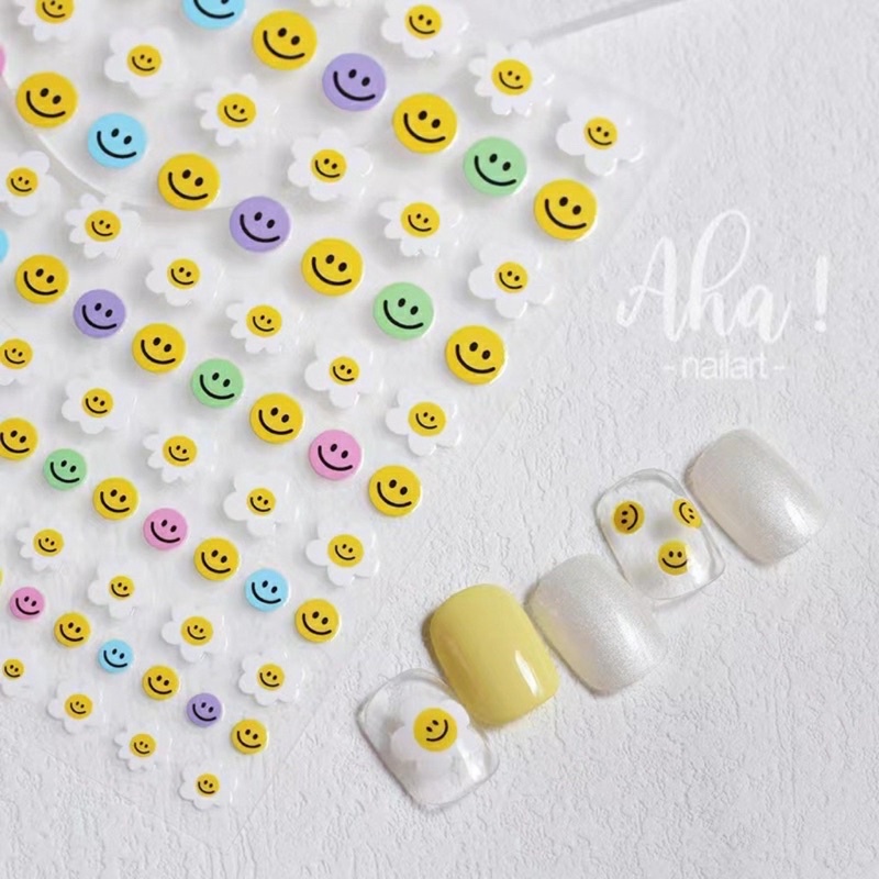 Sticker dán móng hàn mẫu mới siêu xinh
