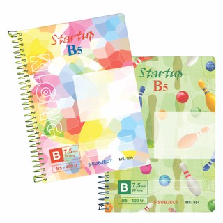 Sổ lò xo đơn KLONG B5 - 400 trang; MS: 954