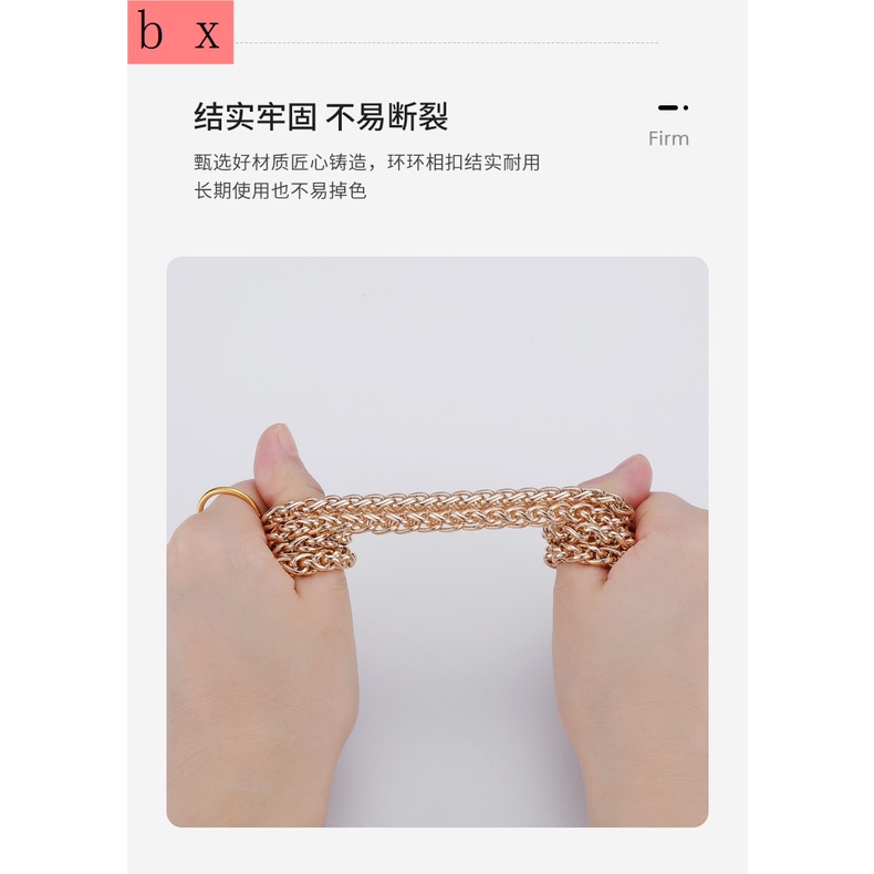 Phù Hợp Dây Xích Đeo Vai Bằng Kim Loại Cho Túi Xách furla