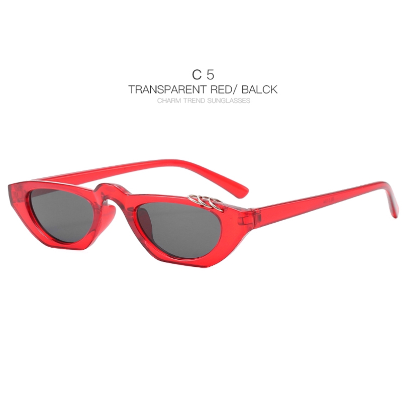 Fashion Oval Retro Sunglasses Small Box  Personality Sunglasses Unisex glasses