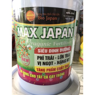 XÔ MAX JAPAN 4.5KG - QUẢ CẦU LỬA 007 - BIO JAPAN