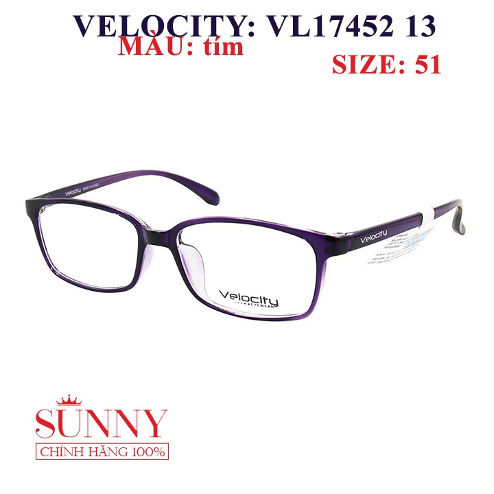 VL17452 - kính gọng Velocity bảo hành chính hãng toàn quốc
