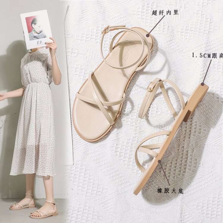 Xăng đan Xỏ Ngón Đế Bằng Thời Trang Mùa Hè Cho Nữ | BigBuy360 - bigbuy360.vn