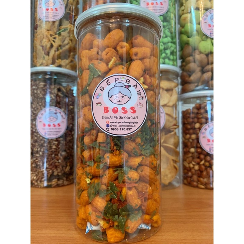 350gr NUI SẤY KHÔ BÒ LÁ CHANH GIÒN RỤM THƠM NGON LOẠI NGON