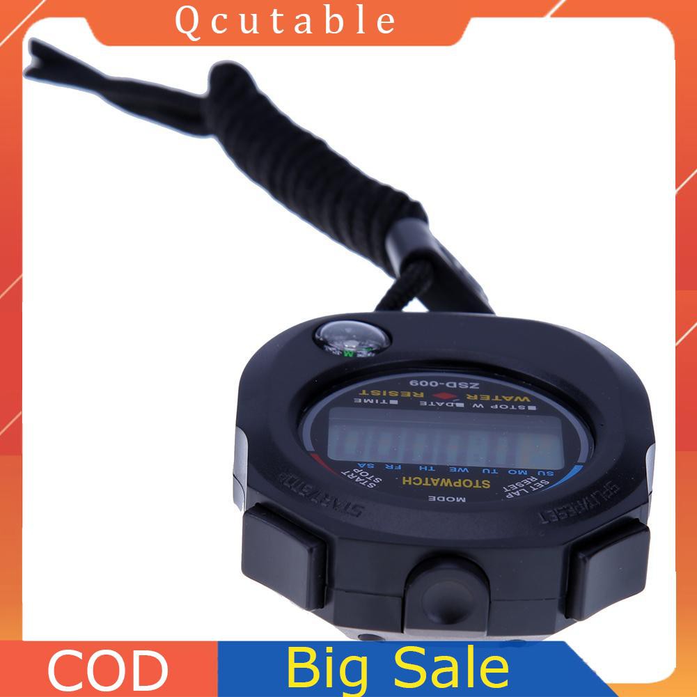 Đồng Hồ Bấm Giờ Màn Hình Lcd Chống Thấm Nước # 8y