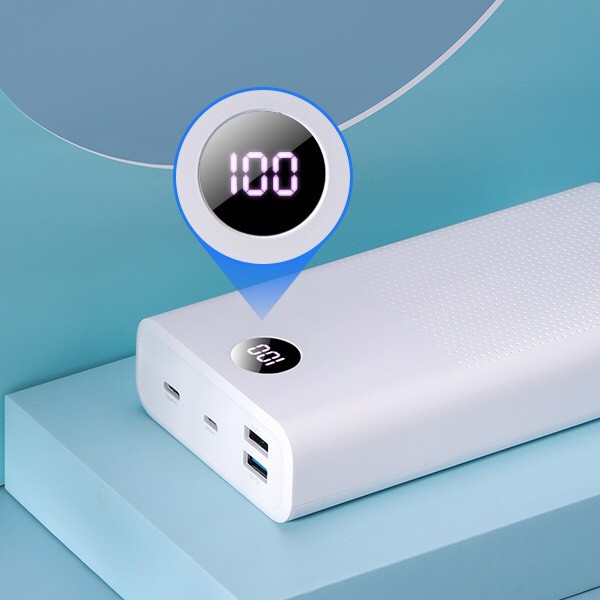 Pin Sạc Dự Phòng 30000mAh ROBOT RT30 Sạc Nhanh PD/QC 3.0 22.5W 5A - 2 Input & 3 Output