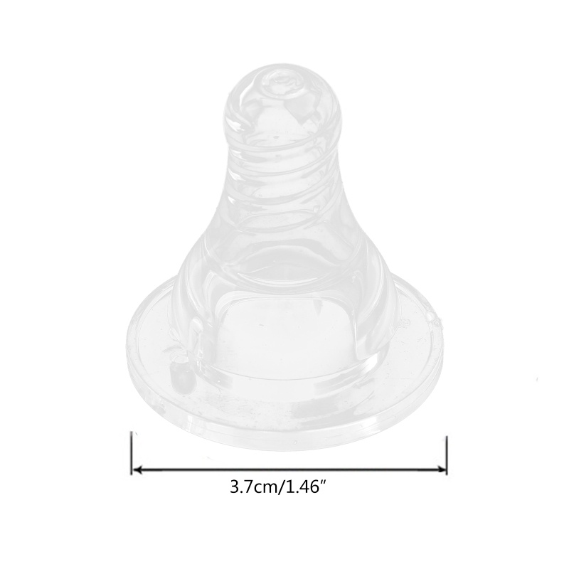 Núm Ti Giả Bằng Silicon Mềm Kích Thước Tiêu Chuẩn Thay Thế Cho Bình Sữa Em Bé Sơ Sinh
