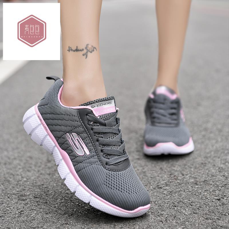 Giày Thể Thao Skechers Chính Hãng Phối Lưới Thoáng Khí Cho Nữ