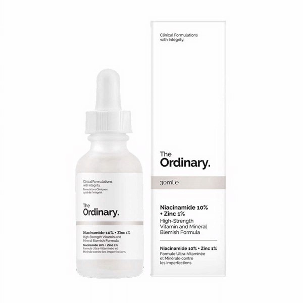 (Chính hãng) Ordinary Serum sáng da, se khít lỗ chân lông Niacinamide 10% + Zinc 1% ngừa mụn