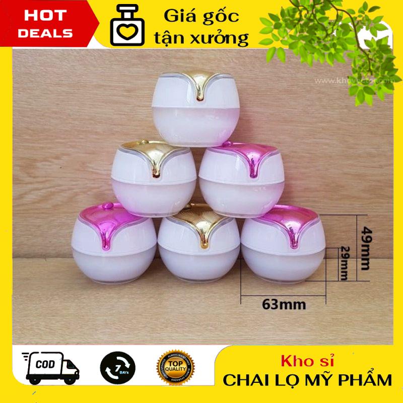 Hủ Đựng Kem ❤ GIÁ TẬN GỐC ❤ Hủ đựng kem Face cao cấp Sò giọt nước 20g chiết mỹ phẩm , phụ kiện du lịch