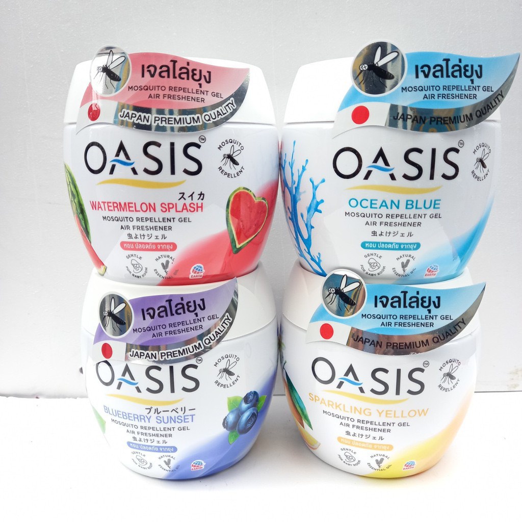 Sáp thơm phòng, đuổi muỗi OASIS 180g THÁI LAN