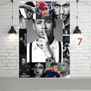decal dán tường neymar