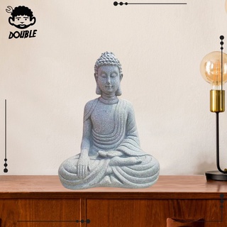 Set 2 Tượng Phật Mini Trang Trí Nhà Cửa
