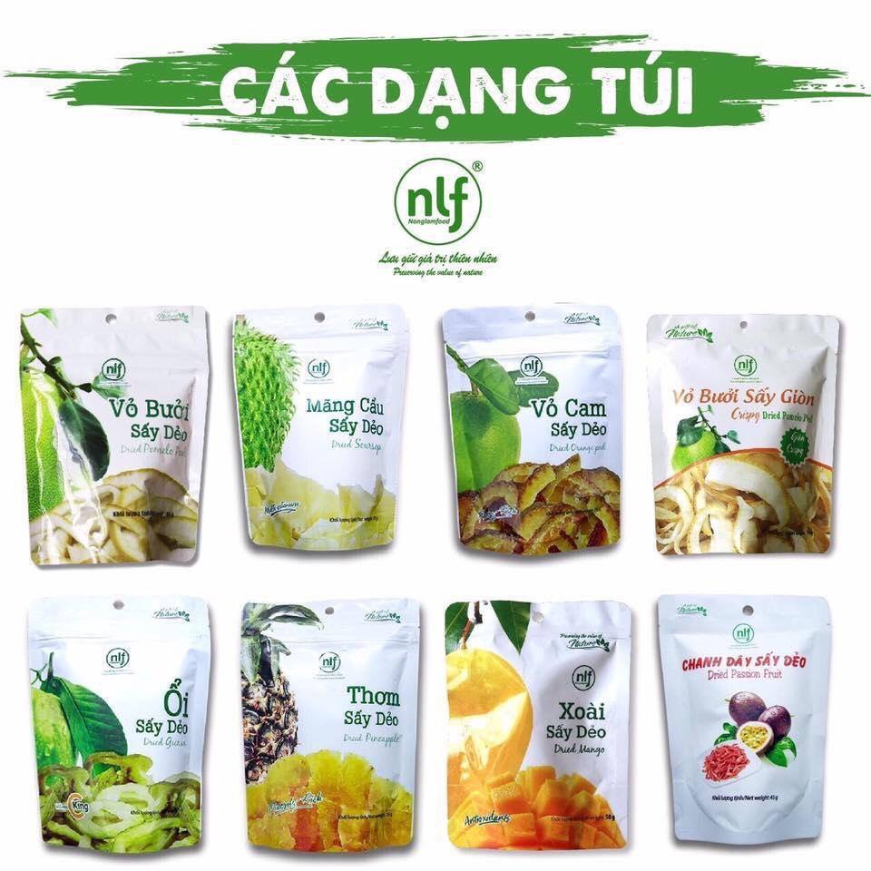 [HÀNG XUẤT KHẨU] Vỏ Bưởi Sấy Dẻo - Mút Vỏ Bưởi {Dried Pomelo Peel] NongLamFood phù hợp cho cả bà bầu, trẻ nhỏ, ăn kiêng