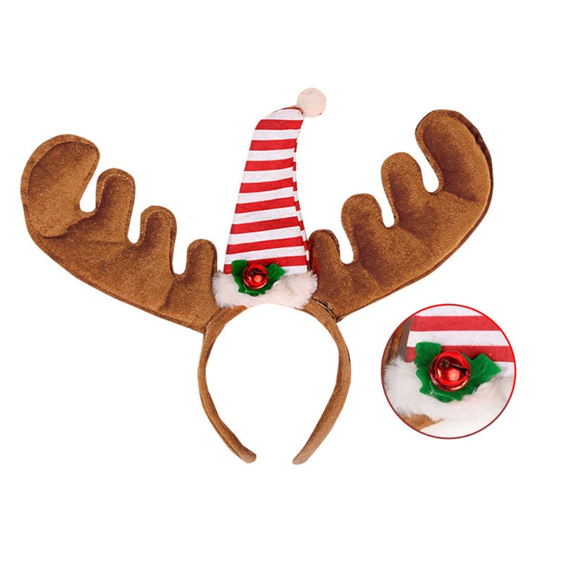 Băng Đô Cài Tóc Họa Tiết Tuần Lộc / Ông Già Noel / Người Tuyết Dễ Thương