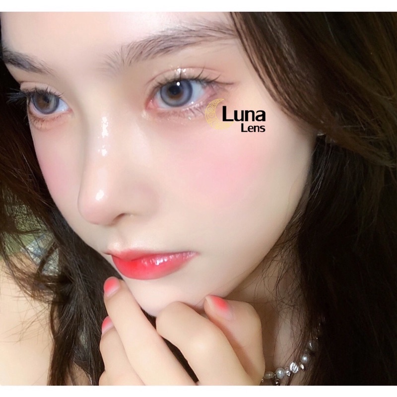 MỘT ĐÔI KÍNH ÁP TRÒNG MÀU XÁM TÍM PIZZA GRAY SIÊU ÊM SIÊU MỀM NỘI ĐỊA TRUNG QUỐC - LENS CÓ ĐỘ CẬN