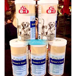 Viên Dưỡng Lông chó mèo Excel 8in1 - BÁN LẺ combo100v