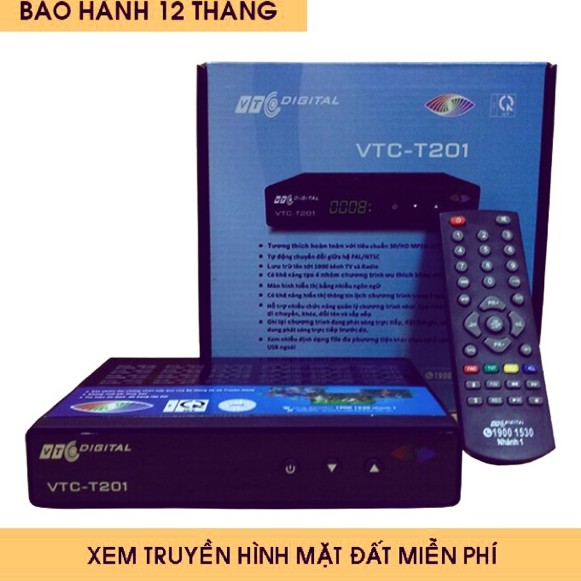 Đầu kĩthuậtsố VTC - Đầu thu truyền hình mặt đất VTC Hd .