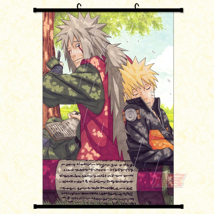 Poster vải anime Naruto 02 30x45 tranh vải