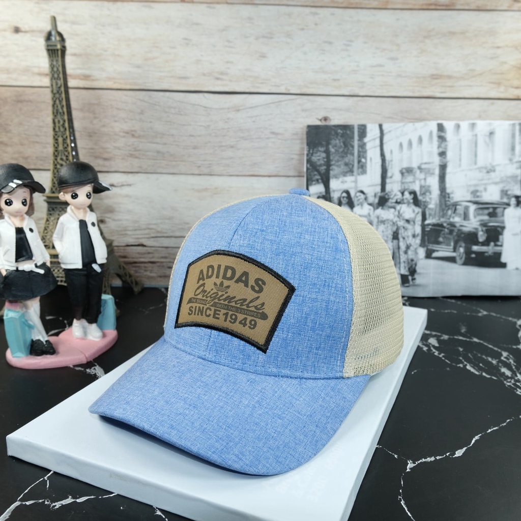 (VIDEO) Nón kết nam, mũ lưỡi trai nam nữ Adi.das phối lưới vải Kaki dày siêu chất và ngầu (Ảnh thật)