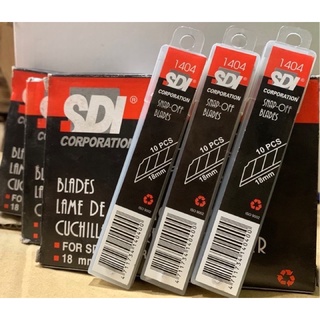 Dao rọc giấy SDI Bạc - kèm lưỡi