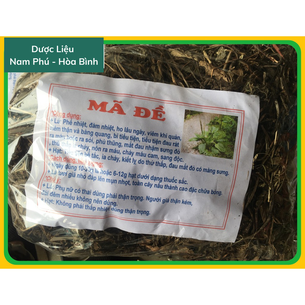 1KG Mã Đề giá SỈ khô sạch hỗ trợ giảm ho, phế tì.