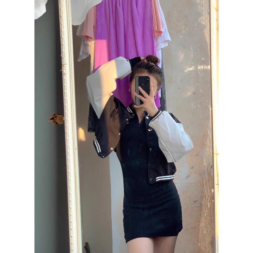 ORDER ♥️Áo Khoác Thể Thao Phối Màu(ảnh thật)Size S-2XL