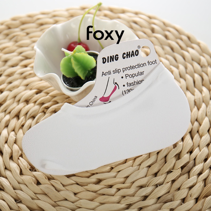 Tất Lười Nữ Tất Da Chân Nữ Đi Giày Lười Giày Cao Gót Chất Liệu Co Giãn Thoáng Khí Foxy - FOS020