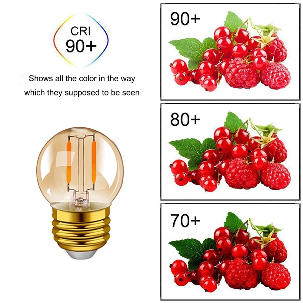 Bóng Đèn LED E14 E27 4W 2200K 220V C35 C7 T20 T22 T28 ST45 T25 G40 Phong Cách Vintage