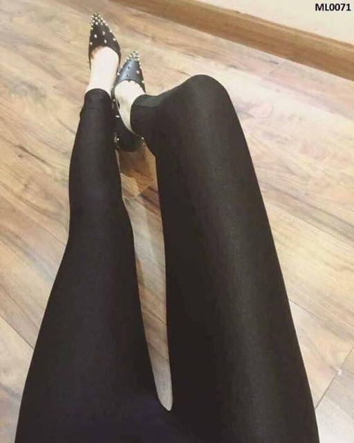 Quần legging nhũ bì thư lót lông