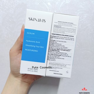 Skinavis Hyaluronic Acid B5 30ml - Serum cấp ẩm làm dịu phục hồi da