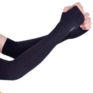 Ống Tay Găng Tay sợi Aqua co giãn mát Chống Nắng tiện lợi thời trang Hàn Quốc Let's slim