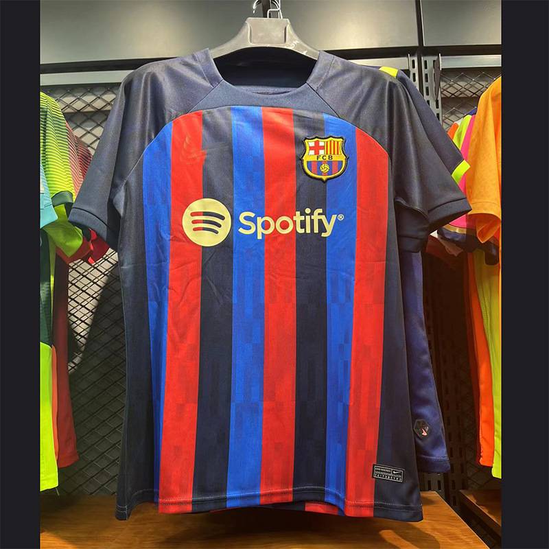 Áo Thun Bóng Đá NP2 2022-2023 PN2 Đội Tuyển Barcelona FCB Messi Suarez Sergio Jong