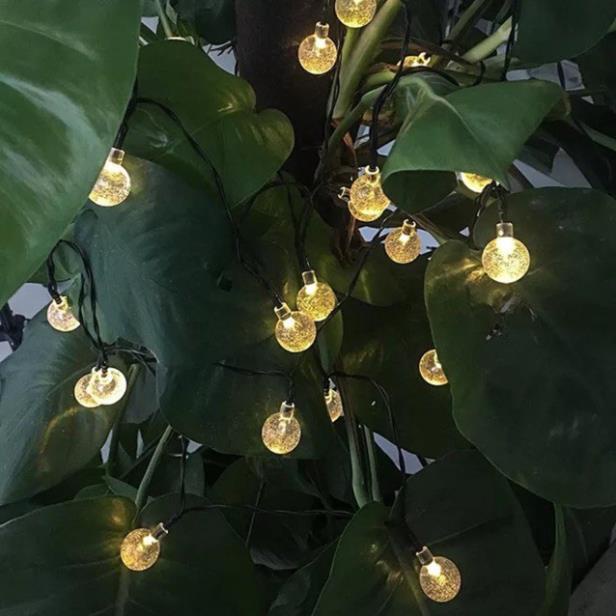 Dây đèn chớp tắt bi bọt đủ màu 10m 50 bóng , dây đèn trang trí chống nước, đèn trang trí noel