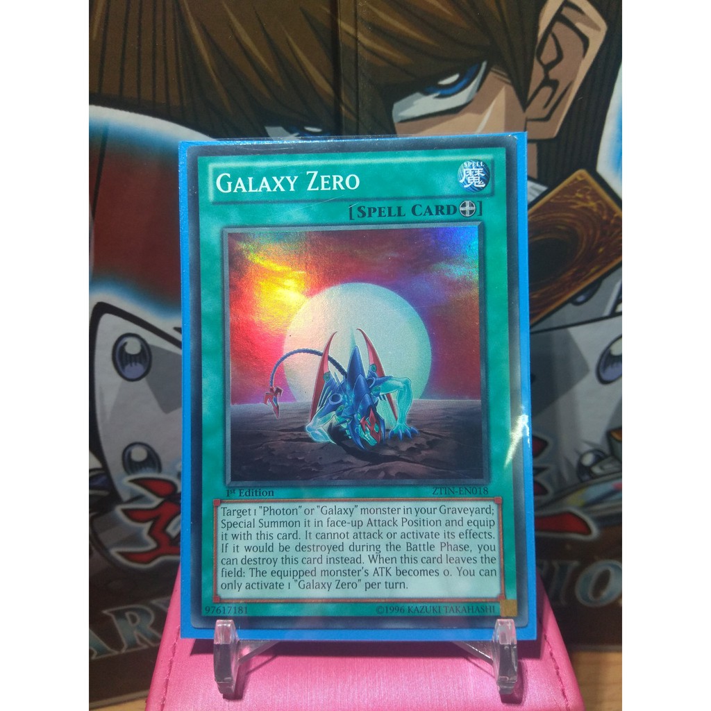 Thẻ bài Yugioh! Galaxy Zero - ZTIN-EN018 - Super Rare