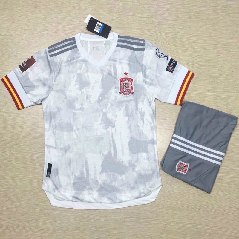 🔥Sét- ÁO BÓNG ĐÁ 2022-2023🔥tuyển TÂY BAN NHA👉Vải Mè Gai Thái