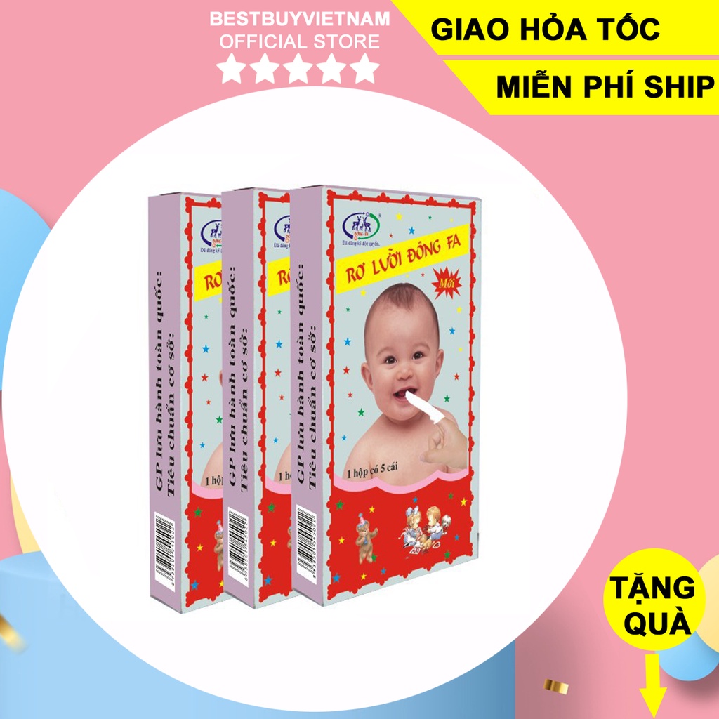 Rơ lưỡi Đông Pha 💖FREESHIP💖  - Việt Nam Combo 10 Hộp