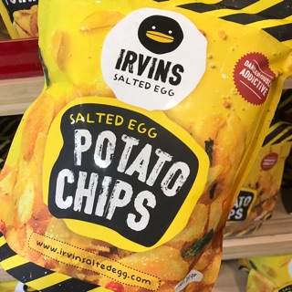 Khoai tây trứng muối IRVINS 230gr