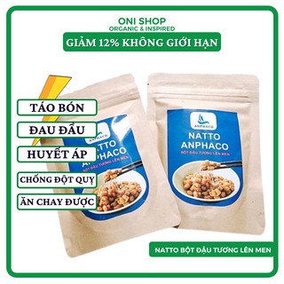 Bột Natto Anphaco 100% Organic - Đậu tương lên men (đậu nành hữu cơ) 100gr Onishop