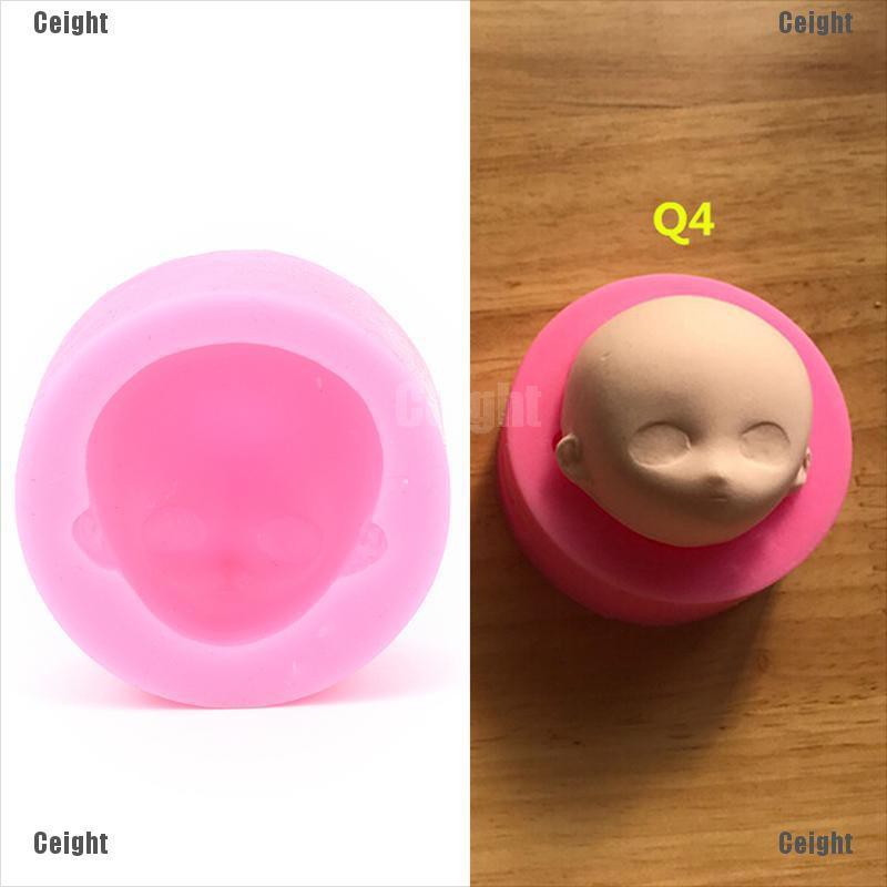 1 Khuôn Làm Bánh / Xà Phòng / Sô Cô La Handmade Bằng Silicone Hình Em Bé