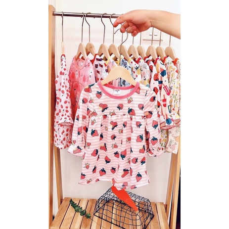 Váy babydoll cho bé gái 2-7 tuổi