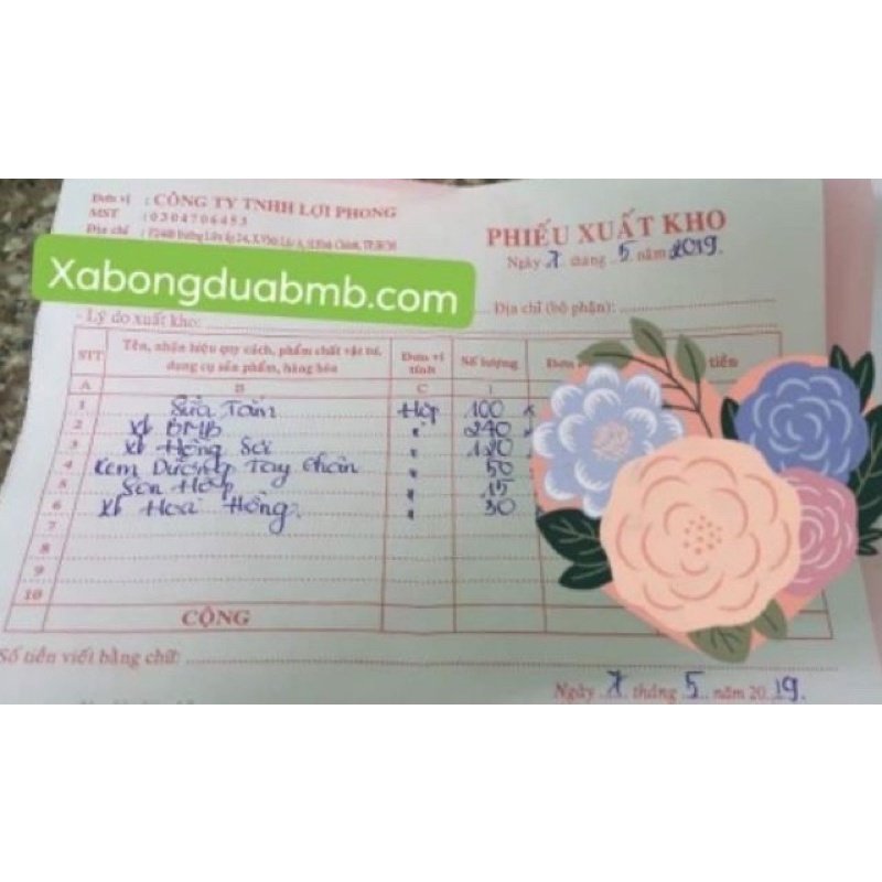 [Big Size]  SỮA TẮM TINH DẦU DỪA THIÊN NHIÊN BMB 650ml